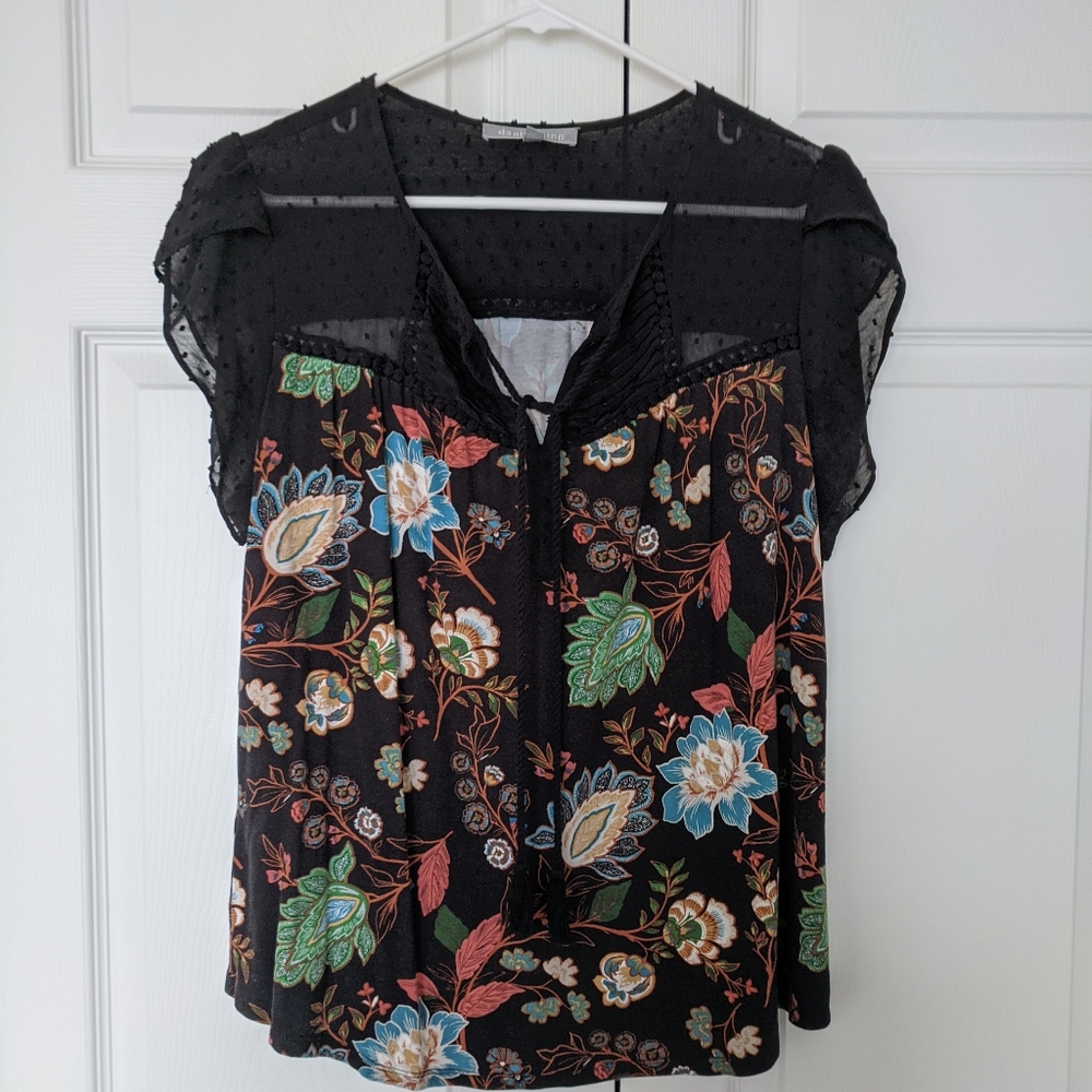 Daniel Rainn floral top